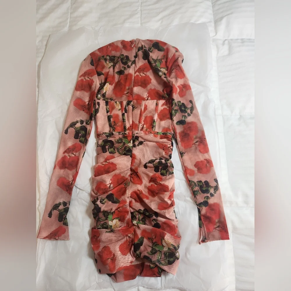 Rose Print 'Adanna' House of CB- XS - Picture 11 of 13